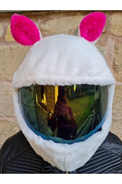 Crystal Palace Kask Kilifi Kask Süsü Kask Aksesuarları Kask Koruyucu Kask Motorsiklet Peluş Kask Kılıfı