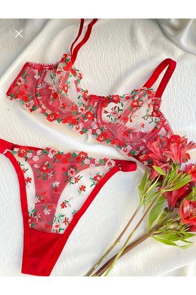 GCC İSTANBUL Bralet Lace Set Bra & Thong
