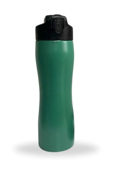 Elista 750ml Stainless Steel Flask - Automatic Lid with Straw