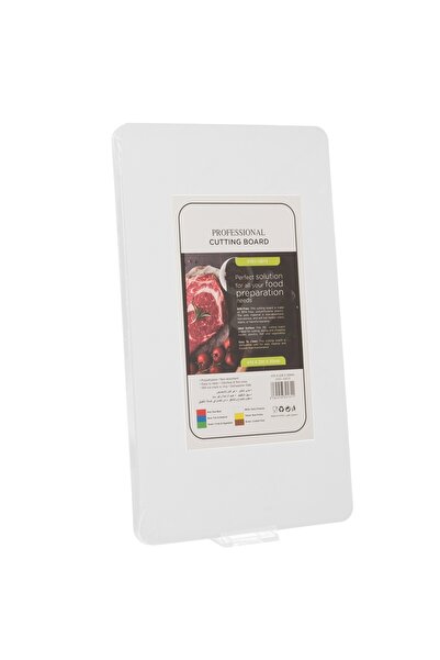Dania لوح تقطيع من البولي إيثيلين غير الماص باللون الأبيض، مقاس 41*23*2 سم