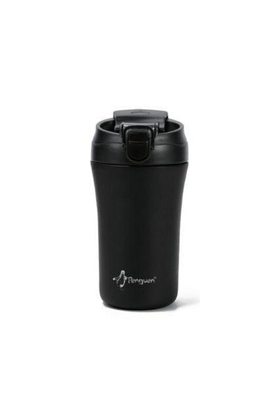 Penguen 400 ml Mug Thermos - Double Drinking Cup with Straw