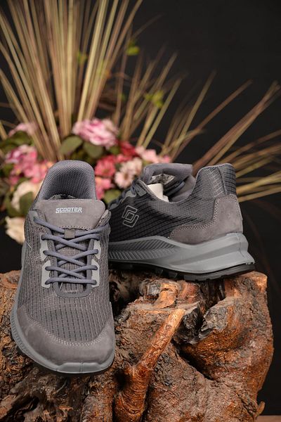 Scooter Men's Genuine Leather Black Winter 100% Waterproof Non-Slip Rubber Sole Lightweight Comfortable Style Outdoor Sports