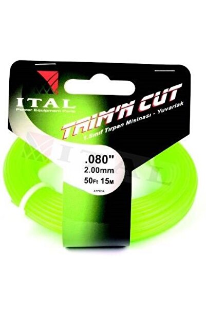 Hyundai İtal Misina Yuvarlak 2,00 Mm 15mt - 5li Paket