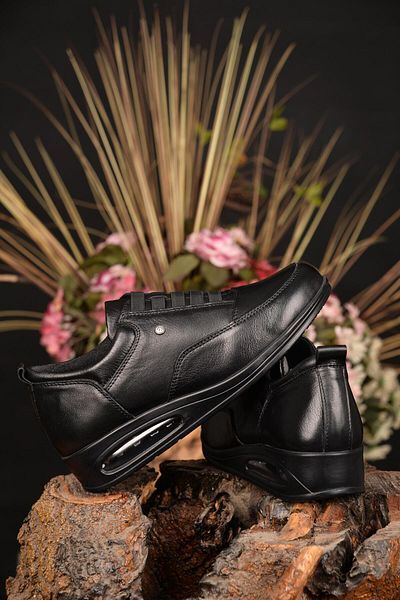 stoneclass Iarnă pentru femei, 100% piele naturală, complet ortopedică, suport pentru călcâi, comozi, ușoare, casual, pantofi negri pentru mama