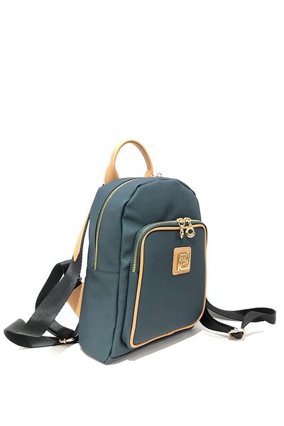 Piedra Khaki Tan Double Color Fabric Material Backpack