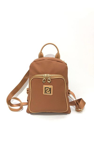Piedra Tan Color Fabric Material Backpack