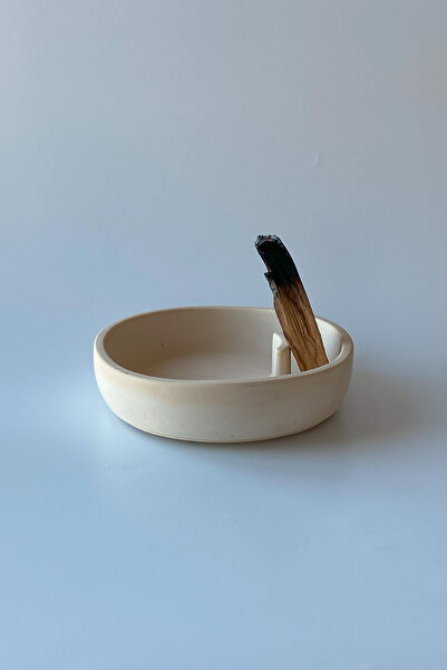 sin istanbul Asimetrik Palo Santo Tütsülüğü Bej