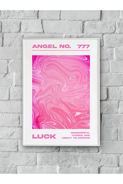 TREND "777" Manifest Enerji Poster Tablo