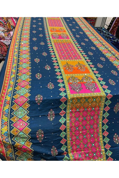 OsmanKumaşDantel Hint İpeksi Kumaş