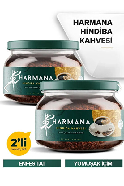 Natural HARMANA 2 Adet Hindiba Kahvesi Detox Kahve 2X 150 g