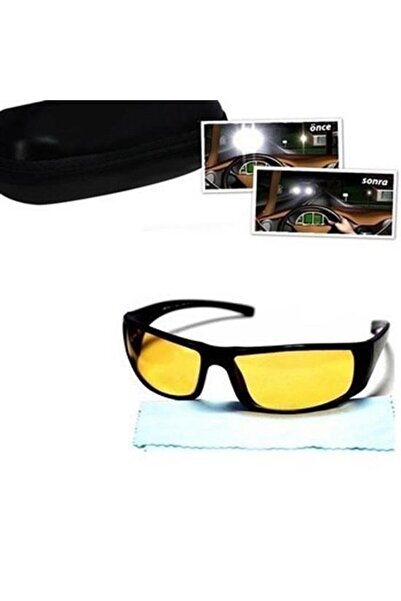 Evgereçlerim Anti Far Gece Görüş Gözlüğü (Çerçeveli)
