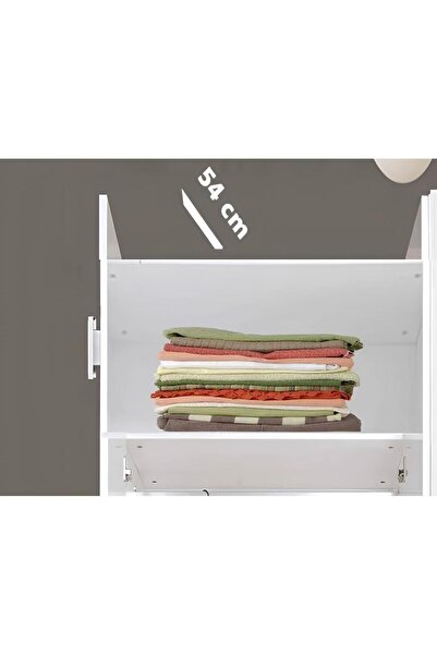 Kenyap Plus 812500 Gardrop Üzeri Yüklük Dolabı 80 Cm En