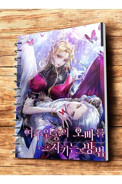 nihonwosekai Roxana Manhwa Anime A5 Size Spiral Notebook 50 Sheets