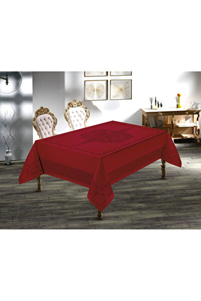 Sfr Home by FİSKOS Christmas Table Cover Red Stainless Fabric