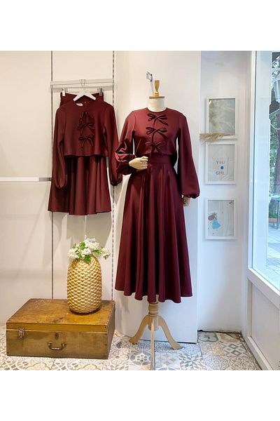 Esre Store 44125 - Hijab Διπλό Σετ