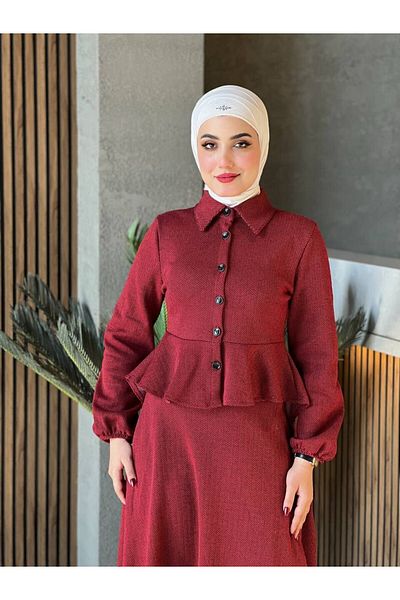 Esre Store 44122 - Hijab Double Set