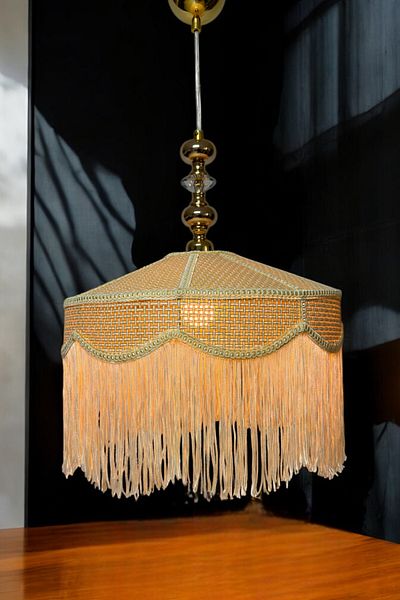 Göksu Lighting Marine Model Tasseled Pendant Lamp Chandelier