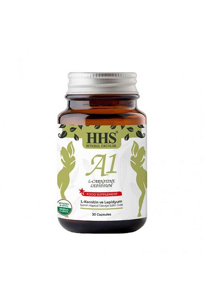 HHS DOĞAL BİTKİSEL ÜRÜNLER HHS A1 L-Carnitine Lepidium 30 كبسولة