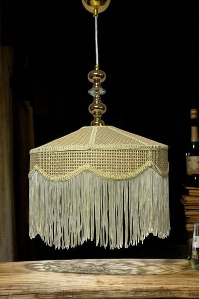 Göksu Lighting Marine Model Tasseled Pendant Lamp Chandelier
