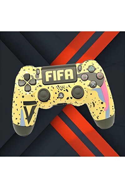 CRK TECH Ps4 Uyumlu Kablosuz Gamepad Garantili Joystick Yenilenmis Gamepad Co...
