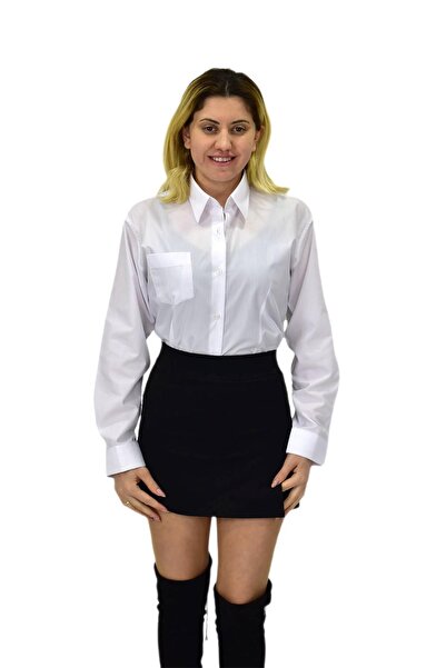 BAGLAN Cămașă albă Silim Fit pentru femei VSRLIS