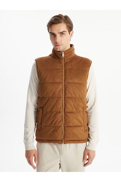 LC Waikiki Slim Fit Stand Collar Men's Puffer Vest