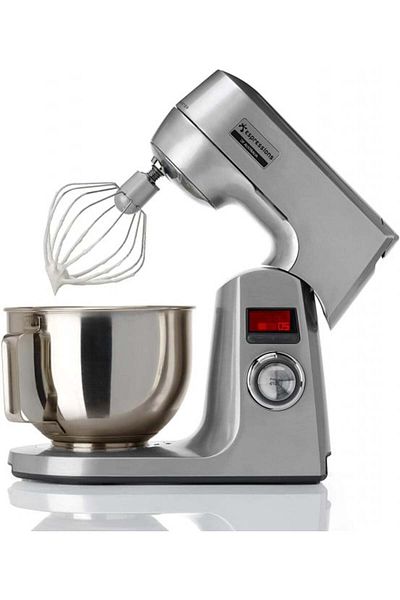 Espressions Robot bucatarie MixMasterCombo, 1200W,inox 4,5L, tocat carne, 12 viteze,LCD
