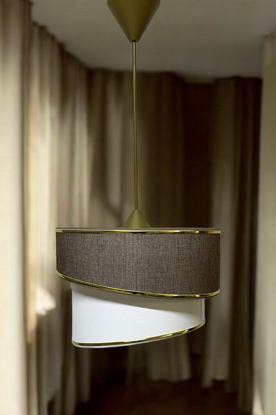 Göksu Lighting Cake Model Tight Folded Pendant Chandelier
