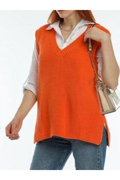 YUGA KNİTTİNG SELANİK ÖRGÜ TRİKO KADIN SÜVETERİ 75 CM