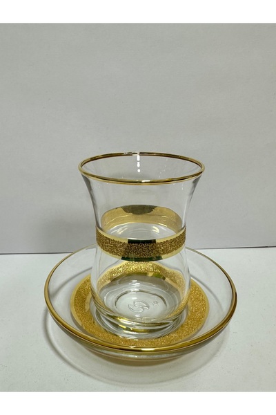 Paşabahçe 42021 Yaldızlı 12 Parça Çay Seti