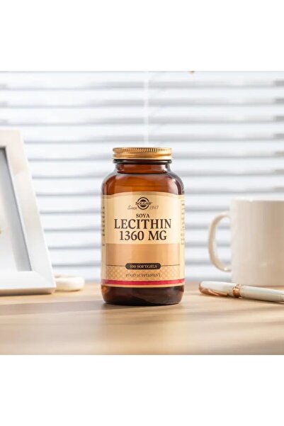 Solgar Soya Lecithin 1360 Mg 100 Capsules