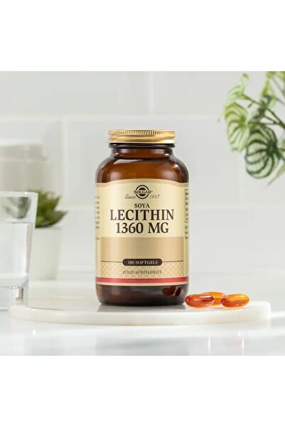 Solgar Soya Lecithin 1360 Mg 100 Capsules