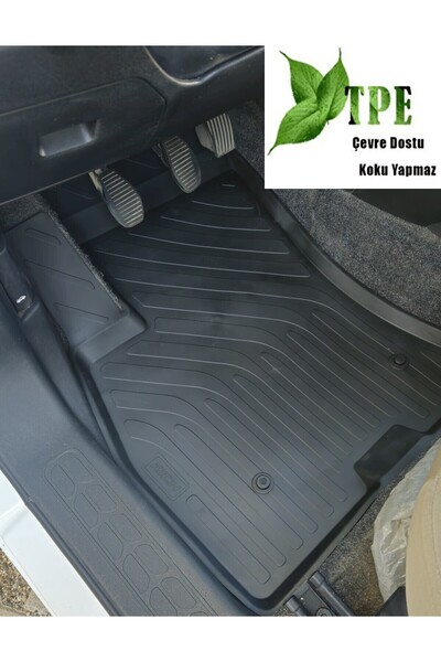 Süsler Oto Aksesuar Rich Otomotiv Fiat Doblo Maxi Panelvan Havuzlu Paspas Ön ...