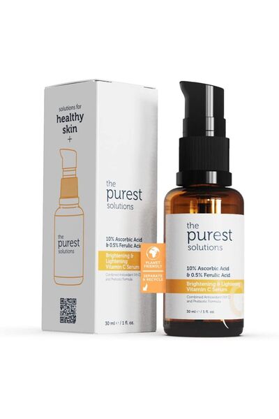 ROSSMANN The Purest Solutions, C Vitamini Aydınlatıcı ve Cilt tonu Eşitleyici Cilt Bakım Serumu 30 ml (%