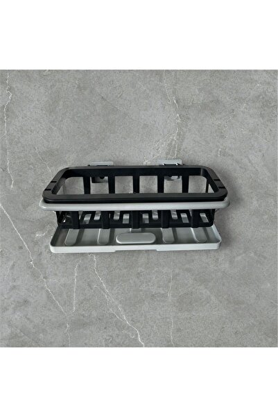 Mallame Yapışkanlı Pratik Çok Amaçlı Mutfak Banyo Lavabo Düzenleyici Askılı O...