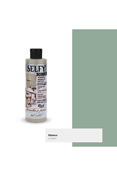Rich Selfy Dekor Vernikli Boya 842 Ihlamur 240 ml