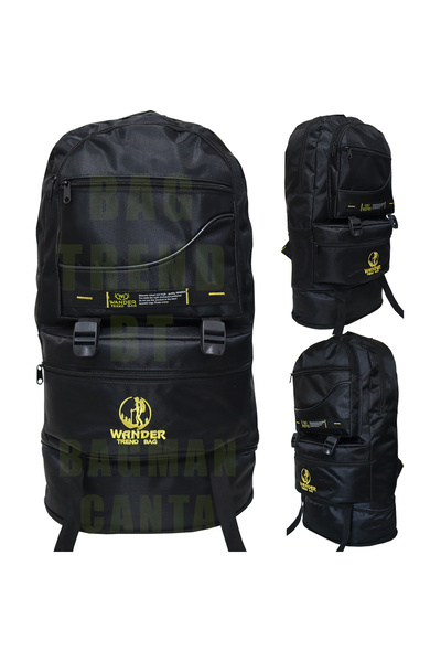 Bag Trend BT Geantă de alpinism, Rucsac, Geantă Bagman, (Negru)
