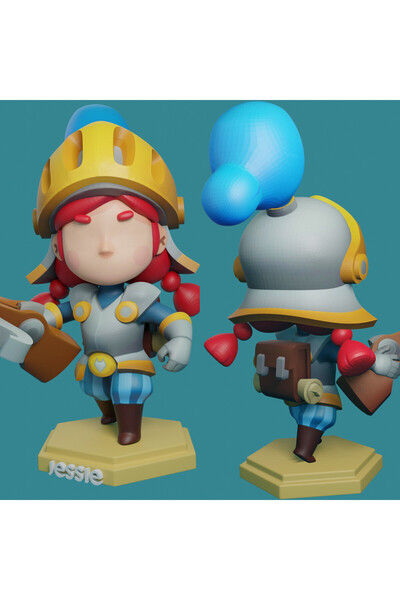 Giftbox3d مجسم براول ستارز جيسي 20 سم