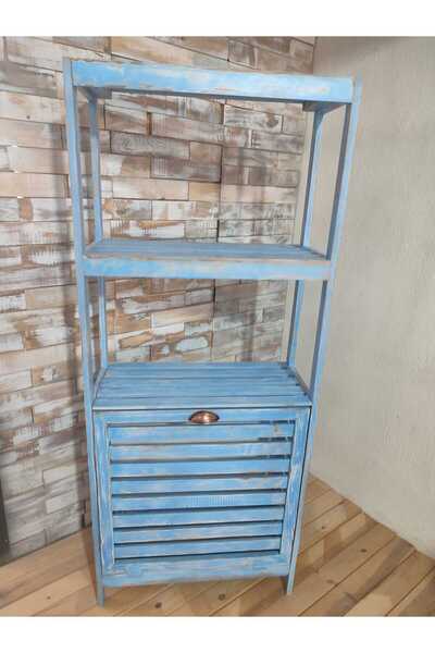 WOODENKA RUSTHİNG BANYO DOLABI,KİTAPLIK,AYAKKABILIK,ÇOK AMAÇLI DOLAP