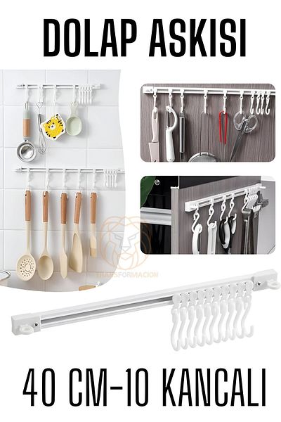 Transformacion 721044   Model Sliding Hanger Kitchen and Bathroom Cabinet Hanger