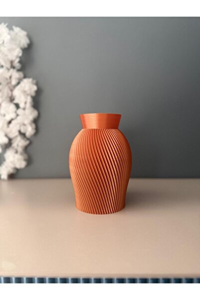 Limon 3D Desing Modern Şık Ve Dekoratif Dayanıklı Boncuk Vazosu | Salon - Ser...