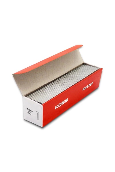 KOBB KBZ20F 20mm 2500 Adet F/E/J/8 Serisi Ağır Hizmet Tipi Kesik Başlı Çivi
