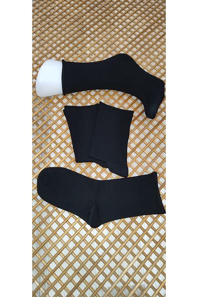Rocks For Diabetic Medical Combed Cotton 3 Pairs Women's Seamless Socks - No Elastic
