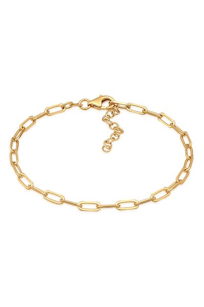 Nenalina Bracelet Ladies Links Charm Holder Basic In 925 Sterling Silver