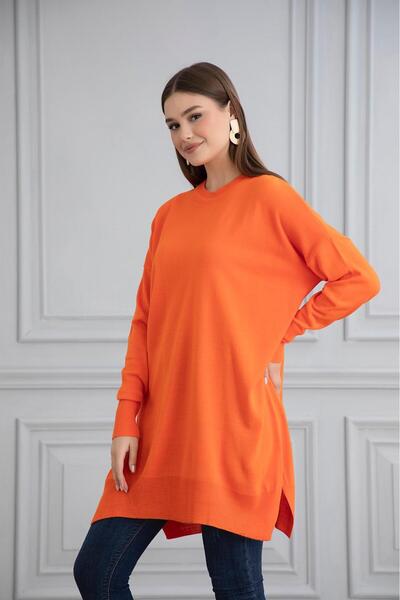 Gülce moda ІНЦЕ МЕРСЕРІЗЕ ОВЕРСІЗЕ САЛАШ ТРІКО ТУНІК