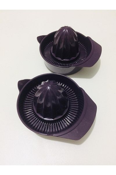 Kcrhome 2-Piece Practical Mini Citrus Juicer / Purple