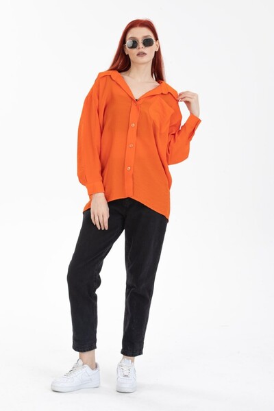 Reji Cămașă lejeră cu guler deschis