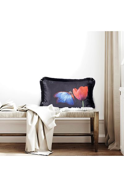 LUX VIE Velvet throw pillow imported Custom Design modern classic tufted Throw Pillow Cover 700