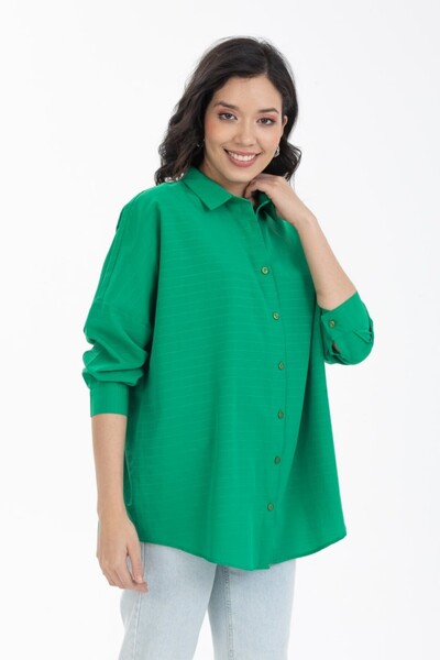 Reji Cămașă casual cu dungi transversale