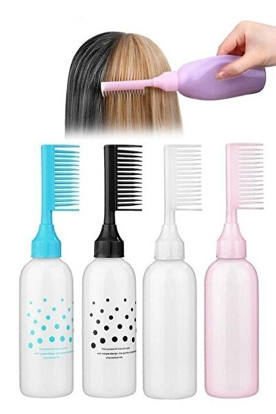 HİROS'H Φιάλη βαφής μαλλιών με χτένα, κρέμα περιποίησης, λάδι και σαμπουάν